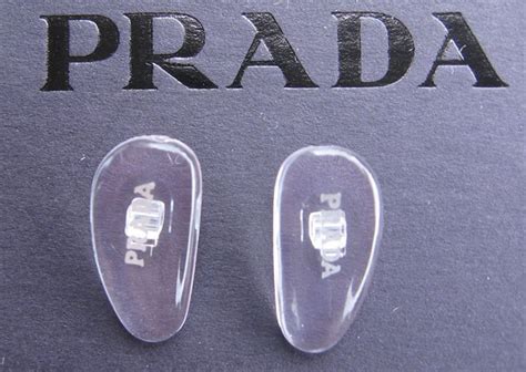 prada gold nose pads|prada glasses replacement nose pads.